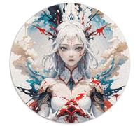 Immortal Heroes Fantasy 1000 Piezas Rompecabezas Portrait-Puzzle Juego Creativo Desafiante Y Educativo Puzzle Herausforderungsspielzeug Für Die Ganze Familie 1000pcs (67.5x67.5cm)