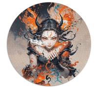 Immortal Heroes Fantasy 1000 Piezas Rompecabezas Portrait-Puzzle Juego Creativo Liberador De Estrés Puzzle Herausforderungsspielzeug Für Die Ganze Familie 1000pcs (67.5x67.5cm)