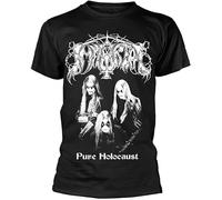 Immortal ' Pure Holocaust ' tee Round Neck Unisex Tops Men's 100% Cotton Short-Sleeve T-Shirts M