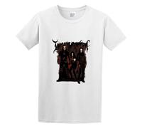 Immortaldeath Metal Damned Men's T-Shirt Unisex White Cotton Print tee Shirts L