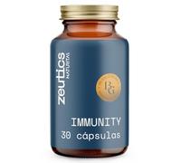 Immunity 30 Cápsulas Zeutics by Blanca Gómez | N-Acetilcisteína, Lactoferrina y Zinc | Refuerzo del sistema inmunitario | Sin gluten | Fórmula experta