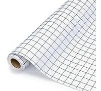 ImnBest Película de transferencia para trazador en vinilo - 12 x 200 cm - Cri-cut, Silhouette Camée - Película de decoración de fiesta, taza Gris