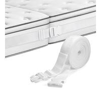 ImnBest Soporte para colchón, puente doble, puente de cama, conecta dos colchones en una gran superficie de descanso, ajustable, puente del amor, hasta 200 cm x 200 cm, FF-BAI-MATRA -001