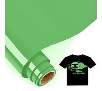 IModeur 5 Ft vinilo textil Verde fruta - 30,5 x 153 cm vinilo Verde para Silhouette Cameo, vinilo textil termoadhesivo para ropa, gorras, pantalones, otros tejidos