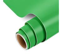 IModeur Rollo de vinilo permanente verde mate de 12 x 60 pulgadas para taza, vinilo verde para regalo de cumpleaños, adornos de fiesta, decoración del hogar