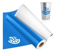 IModeur Vinilo permanente azul de 12 x 84 pulgadas, vinilo autoadhesivo de vinilo azul para manualidades de bricolaje