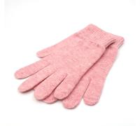 iMongol Guantes de cachemira 100 % pura para mujeres y hombres, guantes de lana cálida, color rosa mezclado