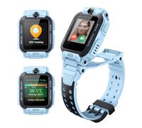 imoo Watch Phone, Smartwatch para niños 4G con videollamadas en HD, Smartwatch para niños con posicionamiento GPS en Tiempo Real, Resistencia al Agua IPX8 (Z7, Azul)