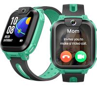 imoo Watch Phone, Smartwatch para niños 4G con videollamadas en HD, Smartwatch para niños con posicionamiento GPS en Tiempo Real, Resistencia al Agua IPX8 (Z1, Verde)