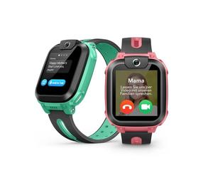 imoo Z1 Reloj Inteligente Niño, Reloj GPS Niños Localizador y Llamadas, 4G Smartwatch Niños con Tarjeta SIM y Video HD, IPX8 Resistente al Agua (Z1, Rosa)