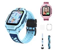imoo Z3 Smartwatch Reloj Inteligente para Niños - 4G Llamadas de Video/Voz + GPS Localizador en Tiempo Real, Pantalla HD 1.5", IP68, 8GB Almacenamiento, Parental y Protección Segura (Azul)