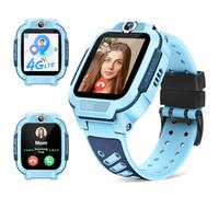 imoo Z3 Watch Phone, 4G-Smartwatch Kinder mit HD-Videoanrufen, Smartwatch für Kinder mit GPS-Echtzeitortung, IPX8-Wasserbeständigkeit (Azul)