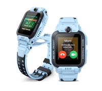 imoo Z7 Reloj Inteligente para Niños con Video Bidireccional, Llamada Telefónica, GPS, Localización en Tiempo Real y Resistencia al Agua IPX8 (Azul)