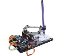 IMOSEI Kit de robot de dibujo inteligente, robot de escritura de plóter de bolígrafo, montado por usuarios, compañero de programación de código abierto, para actividades de pintura creativa