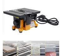 IMOSEI Sierra de mesa portátil de 4500 rpm, sierra de corte de inglete, mini sierra ingletadora, la hoja de sierra es fácil de reemplazar, herramienta multiusos de bricolaje, para modelos de madera