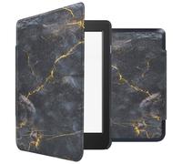 imoshion Design Slim Hard Case Bookcase voor de Kobo Nia - Black Marble