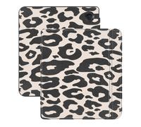 imoshion Design Slim Hard Case Sleepcover with Stand Kobo Libra Colour - Leopard
