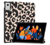 Funda Trifold de Diseño para Lenovo Idea Tab Plus - Leopard