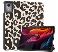 imoshion Design Trifold funda plegable Lenovo Tab K11 Plus - Leopard