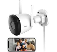 Imou 2.5K Camara Vigilancia WiFi Exterior Bullet 2C 4MP, Impermeable IP 67, Detección de Humana, Sirena, Audio Bidirecciona, Sirona