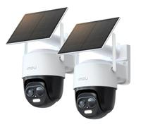 Imou 2K Cámara Vigilancia WiFi Exterior Solar, Cámara Sin Cable de Batería | Pack2, Batería 5000mAh, Duración de 365 Días,Visión Nocturna en Color, Detección de Humana, Cell PT 2C