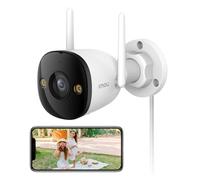 Imou 5MP Cámara de Vigilancia Wi-Fi Exterior, Cámara de Seguridad 2.5K | Detección Humana, Alertas Instantáneas, Visión Nocturna, IP67, Cámara IP Exterior Wi-Fi 2.4G, Compatible con Alexa