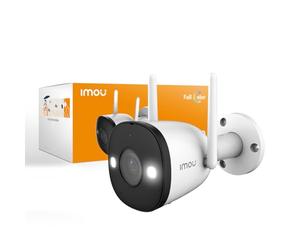 Imou Bullet 2S 2MP - Professional Outdoor Bullet Camera, Full HD 1080P with Wide Dynamic Range & Superior Full Colour Nightvision, Spotlights, AI Human Detection, 2 Way Audio