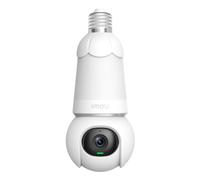 Imou Cámara Bombilla Vigilancia WiFi 5MP, Cámara de Seguridad 360° con 30m Visión Nocturna en Color, Sirena, Audio Bidireccional, Seguimiento Humano, Control Remoto, Modo Privacidad, Bulb CAM