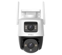 Imou Cruiser Dual 6MP Cámara IP WiFi Micro y Altavoz, Blanca, Exterior