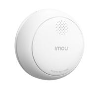 Imou Detector de Humo WiFi Inteligente, EN14604, Batería de 5 Años, 85dB Sirena, Alarma Sincronizada sin Red con Hub Zigbee, Control Remoto y Notificaciones vía App, Instalación Fácil, 1Unidad SIN HUB