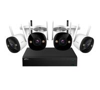 IMOU IMOU-KIT/NVR1104HS-W-S2-CE-1T/4-F22FEP-0280B Wireless Kit 4 Cámaras Bullet 2 2MP - NVR 4CH / WiFi 2.4 GHz - 2.8mm / IR + F