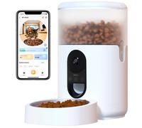IMOU PET-PF1-4LSP-IMOU Imou - Comedero Inteligente para Mascotas - Vista Panorámica 360º / 4MP 2.5K - Capacidad de 4L - Detecci