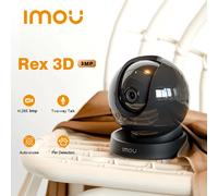 IMOU Rex 3D 3MP CCTV Wifi cámara de vigilancia inteligente AI mascota humana conversación bidireccional 360 ° Cobertura Auto Crucero 24/7 Protección