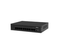 Imou Switch unmanaged 8 puertos Poe 10/100 mbps + puertos 2 uplink 10/100 Mbps SF110P-65