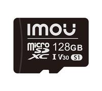 Imou Tarjeta de Memoria Micro 128 GB SDXC Imou Velocidad Full HD hasta 95/25 MB/s Clase 30 UHS-I Adaptador SD para Teléfono Inteligente, Tableta, Cámara de Acción(128 GB)