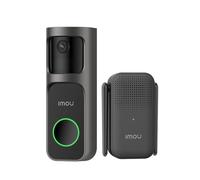 Imou Video Sello Set 30°Pan Lens Doorbell Cámara Inalámbrica Detección Humana Two-Way Talk Doorbell Sensor de Movimiento Con Sello Resistente al Agua, 120 días de duración de la batería