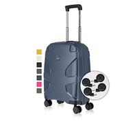 IMPACKT Maleta rígida IP1 de 4 Ruedas de Material Reciclado con Ruedas de Clic Intercambiables, Glacierblue, 67 cm (Größe M), Casual