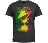 Impact - Camiseta - Hombre - Bad Brains Capitol Nero Adulto (Camiseta), Size: Large