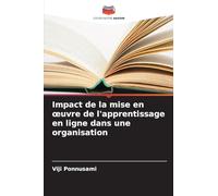 Impact de la mise en oeuvre de l'apprentissage en ligne dans une organisation