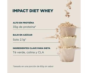 Impact Diet Whey - 2.5kg - Crema de Cookies