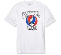 Impact Merchandising Grateful Dead Steal Your Face Logo - Camiseta para Hombre Blanco XL