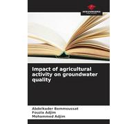 Impact of agricultural activity on groundwater quality