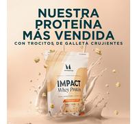 Impact Whey Protein - 960g - Vainilla y miel con trocitos de galleta crujientes