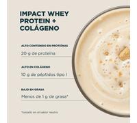 Impact Whey Protein + Colágeno - 360g - 15raciones - Crema de Fresas