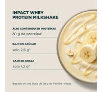Impact Whey Protein Milkshake - 870G - 30raciones - Banana Milkshake