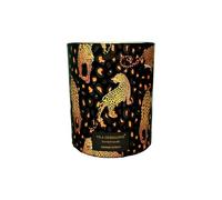 IMPACTE MILANO. Vela Aromática 200gr, Cera Vegetal en Vaso con Diseño de Animales. Velas Perfumadas para Hogar. Vila Hermanos (Leopard Savage)