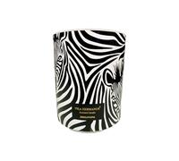 IMPACTE MILANO. Vela Aromática 200gr, Cera Vegetal en Vaso con Diseño de Animales. Velas Perfumadas para Hogar. Vila Hermanos (Zebra)