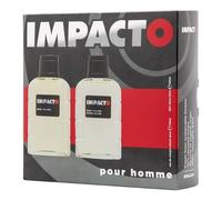 IMPACTO - Classic, Estuche de Regalo Hombre, Agua de Colonia 100 ml + After Shave 100 ml, Pack 2 Piezas, Eau de Toilette Natural y Masculina, Aroma Cítrico, Fragancia Fresca, Elegante y Duradera