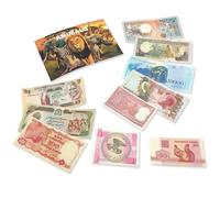 IMPACTO COLECCIONABLES Billetes de Colección - Incluye 10 Billetes de Animales del Mundo - Billetes del Mundo - Coleccionable con Certificado de Autenticidad