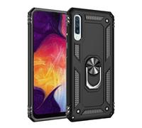 Impacto de gota de grado militar de Dishibei para Samsung Galaxy A50 Case 360 ??Metal Ring Ring Sorteo Magntico Monte Montaje Armor Caja de amortigu